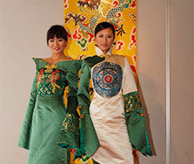 云锦时装秀服装展示